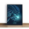 Quadro Decorativo Poster Alien Vs Predador Aliens - 1