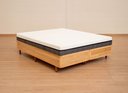 Ver imagem 2 de Cama Box Rústica King Size Bipartida Serenelife - Natural