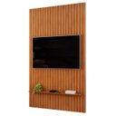 Ver imagem 5 de Painel Tv 60 Pol 143cm Suspenso Ripado Noah D04 Freijó - Mpozenato