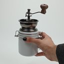 Ver imagem 7 de Moedores de Cerâmica / Metal Branco 14x8x8cm Decoração Casa