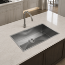 Ver imagem 2 de Cuba Gourmet Dubai Inox 304 Pia Cozinha 70x40 cm com Tábua de Corte Calha e Dispenser Cozix