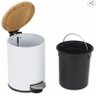 Lixeira para Banheiro com Pedal Branca 5 L - 3