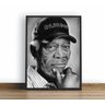 Quadro Decorativo Poster Morgan Freeman Ator Filmes - 1