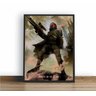 Quadro Decorativo Poster Destiny Hunter Game Personagem - 1