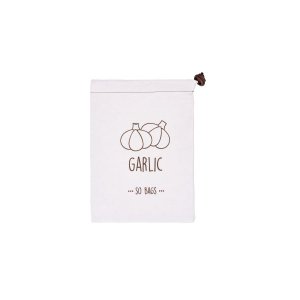 BAG QUE MANTÉM O ALHO FRESCO EVITANDO QUE BROTEM OU APODREÇAM