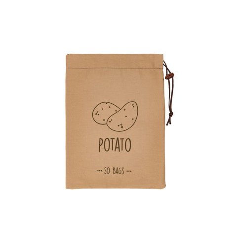 BAG MANTÉM AS SUAS BATATAS FRESCAS, EVITANDO QUE BROTEM OU APODREÇAM.