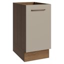 Ver imagem 1 de Balcão de Cozinha 40 cm 1 Porta (sem Tampo) Rustic/Crema Agata Madesa