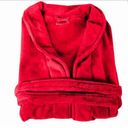 Ver imagem 1 de Roupão Feminino Pluch Soft Saída De Banho,piscina,banheira - Vermelho - G