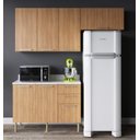 Ver imagem 1 de Armário de Cozinha Completa Modulada Reta 5 Peças 180cm Cz1102 Dália Tecnomóbili