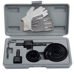 Jogo Kit Serra Copo 11pçs 19mm Ao 64mm Starfer/super Brindes - 1