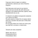 Ver imagem 6 de Capa Plástica Transparente para Mala de Viagem Media Nova