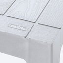 Ver imagem 4 de Mesa Plástica 04 Lugares Baru Rimax Gelo