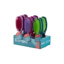 Ver imagem 4 de Display Escova Favo Oval 4031 Dompel c/ 9 Escovas - Violeta, Rosa Escuro e Verde Escuro