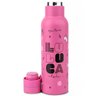 Garrafa Squeeze Termica Luluca Oficial 500ml Inox Rosa Lu1006 - 2