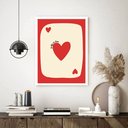 Ver imagem 1 de Quadro Decorativo Lucky In Love - 70x50cm:moldura Branca