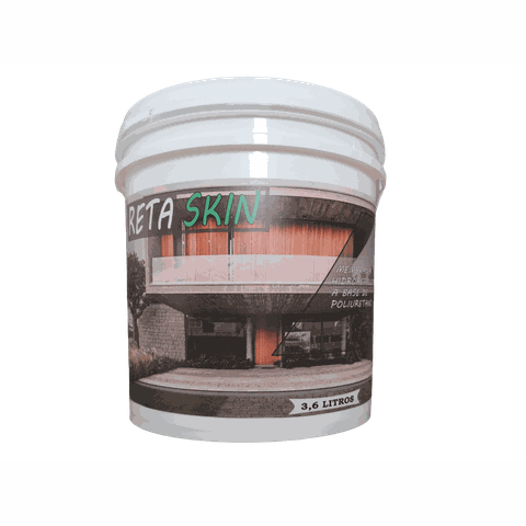 Impermeabilizante Transparente para Paredes / Fachadas / Estruturas de concreto 3,6L Retapol Branco
