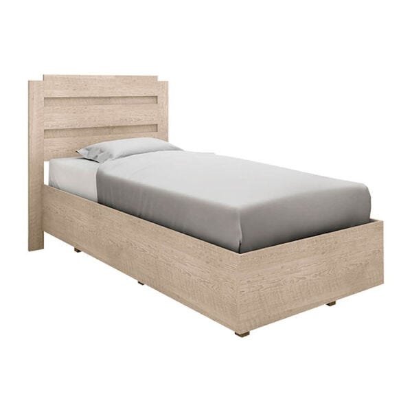 Cama Sant'Anna 2 em 1 com Cabeceira Opcional Solteiro Amarula OOL - 2