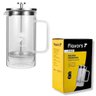 Cafeteira Prensa Francesa de vidro com parede dupla 350ml- Flavors - 3