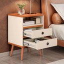 Ver imagem 3 de Kit Mesa de Cabeceira Alan Prático e Funcional