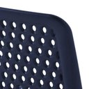 Ver mais imagens de Kit 4 Cadeiras Dots Azul Navy Empilháveis em Polipropileno