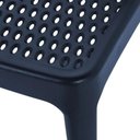 Ver imagem 7 de Kit 4 Cadeiras Dots Azul Navy Empilháveis em Polipropileno