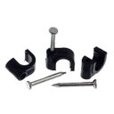 Ver imagem 2 de Fixador para Cabo Coaxial 06 mm Preto 100 Unidades Bemfixa