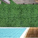 Ver imagem 1 de Kit 23 Painéis de Buxinho Artificial UV para Ambientes Internos e Externos