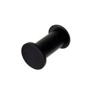 Ver imagem 1 de Cabide de Parede Banheiro 4,5cm em Aço Inox Black Matte Linha Tessália Stainless