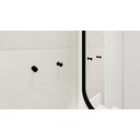 Ver imagem 4 de Cabide de Parede Banheiro 4,5cm em Aço Inox Black Matte Linha Tessália Stainless