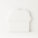 Ver imagem 3 de Cabeceira Infantil Nuvem Estofada Quarto Bebê Montessoriano:Branco