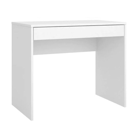 Escrivaninha para Escritorio 1 Gaveta Facility Branca Demóbile