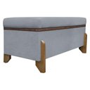 Ver imagem 6 de Puff Recamier Versallies 100 Cm Concreto Bouclé