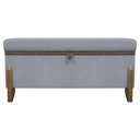 Ver imagem 1 de Puff Recamier Versallies 100 Cm Concreto Bouclé