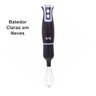 Mixer Elétrico 3 em 1 110v 250w White Black Bak Premium Processador Portatil Misturador Liquidos - 3