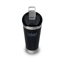 Ver imagem 4 de Dois Copos Térmico Polishop Ichef com Tampa Smart Cup 600 ml | Preto