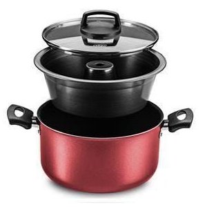 Panela Forma Pudim Banho Maria Antiaderente T.vidro Mta 3,2