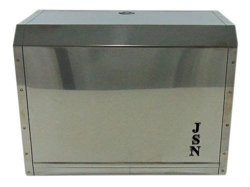 Porta Papel Toalha Inox Toalheiro Folhas Inter Folhadas M1i:Prateado - 1