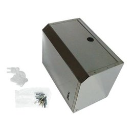 Porta Papel Toalha Inox Toalheiro Folhas Inter Folhadas M1i:Prateado - 6