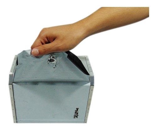 Porta Papel Toalha Inox Toalheiro Folhas Inter Folhadas M1i:Prateado - 5