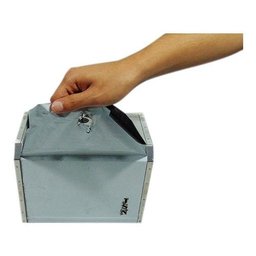 Porta Papel Toalha Inox Toalheiro Folhas Inter Folhadas M1i:Prateado - 5