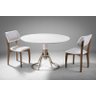 Sala de Jantar Redonda com 6 Cadeiras 1,40m - Curve - Sheldon Móveis - 1