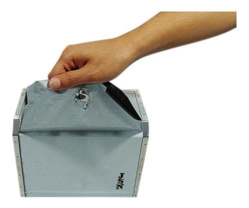 Porta Papel Toalha Inox Toalheiro Folhas Inter Folhadas M1i:Prateado - 5