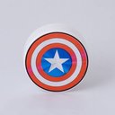 Ver imagem 4 de Mini Luminária Led Redonda Capitão América Usb Marvel