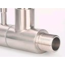 Ver imagem 2 de Torneira de Aço Inox Convencional para Cozinha Parede 25cm