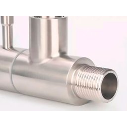 Torneira de Aço Inox Convencional para Cozinha Parede 25cm - 2