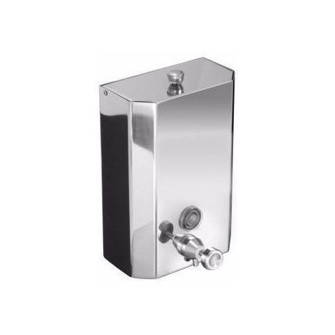 Saboneteira 2 Litros Em Aço Inox 304 Sem Fechadura