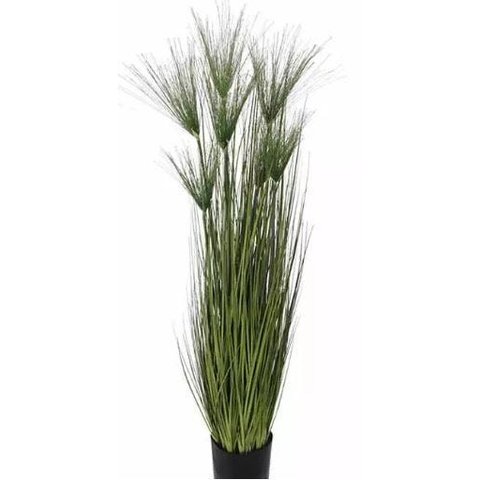Planta Árvore Artificial Grass Papiro Verde 1,5m