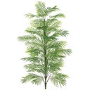 Ver imagem 1 de Planta Artificial Árvore Palmeira Verde Claro 1,5m