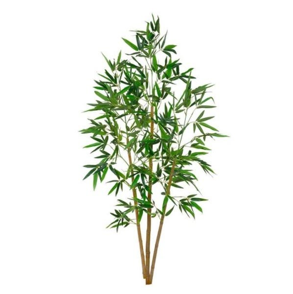 Planta Artificial Árvore Bambu Verde Galho Verde 1,5m - 1