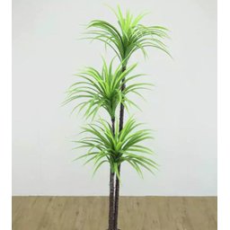 Planta Artificial Árvore Yucca 1,50m 3 Folhas - 2